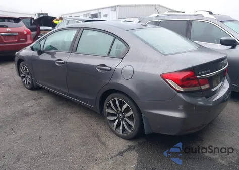2015 Honda Civic Ex-L from USA, damaged, VIN 19XFB2F93FE058299